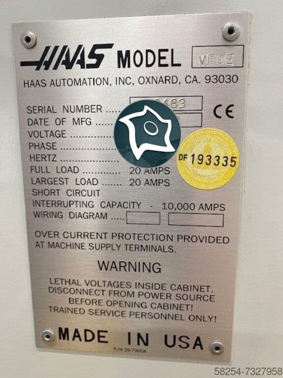 Вертикально-фрезерный станок с ЧПУ Mikron VCE 750-ID16771