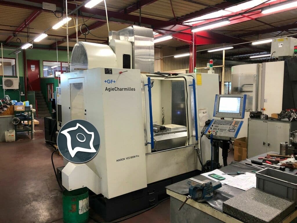 Вертикально-фрезерный станок с ЧПУ MIKRON VCE 800 W Pro-ID15896