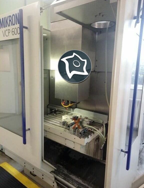 Вертикально-фрезерный станок с ЧПУ Mikron VCP 600 HS-ID15731