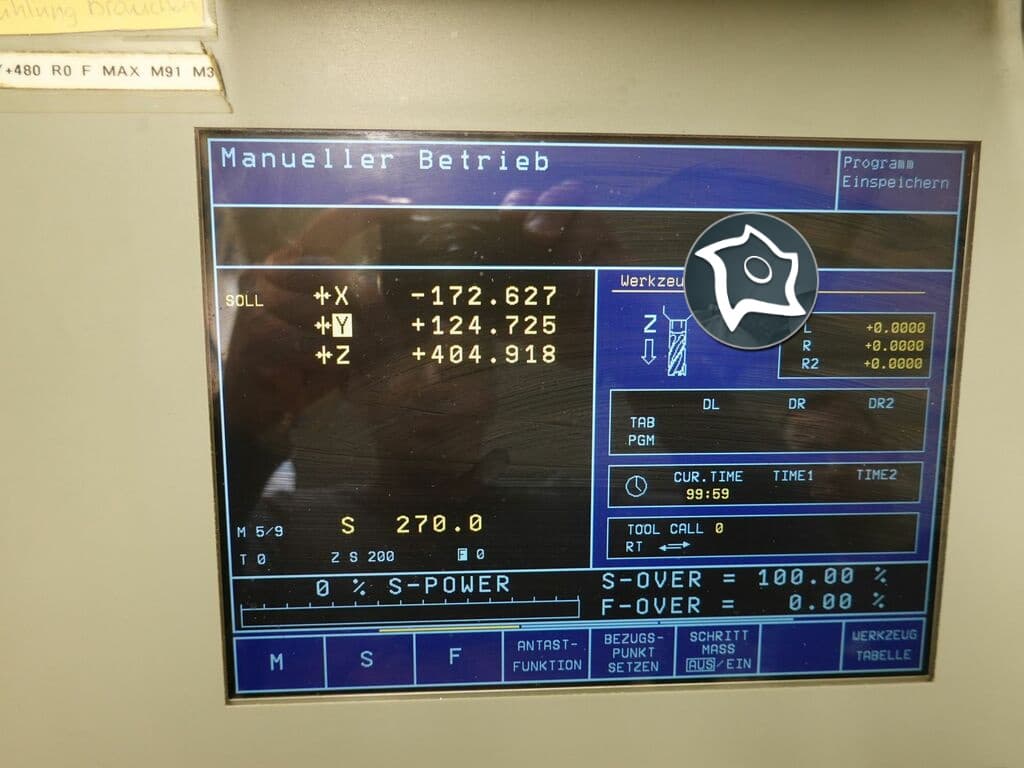 Вертикально-фрезерный станок с ЧПУ MIKRON VCP 600-ID15710
