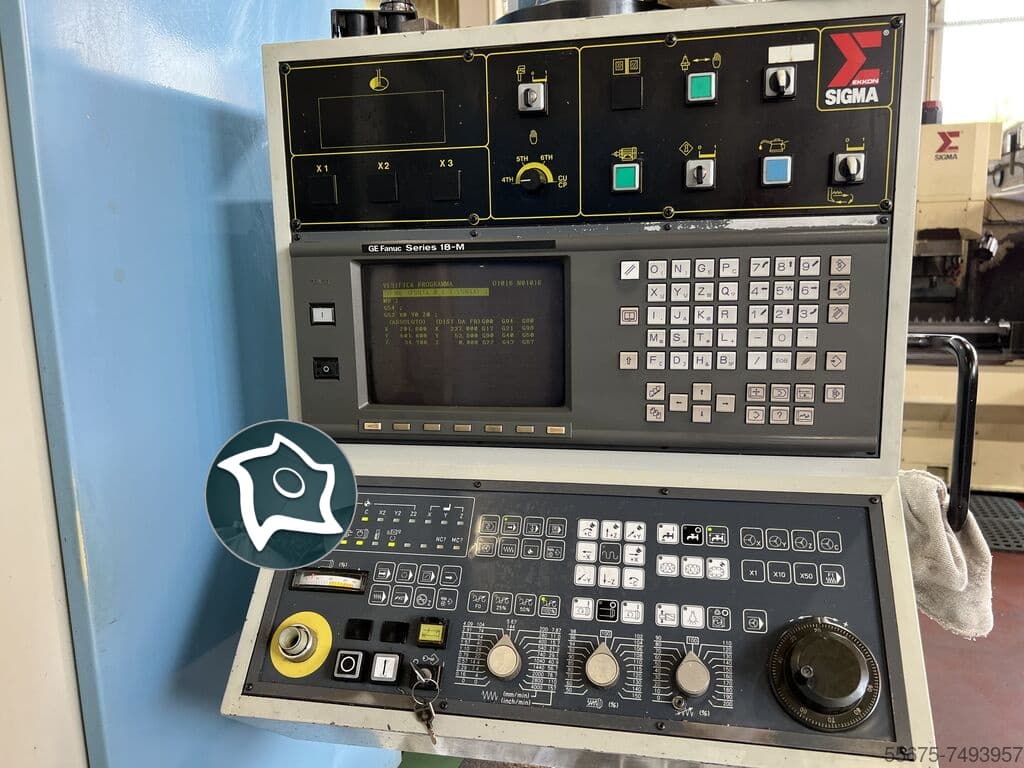 Вертикально-фрезерный станок с ЧПУ SIGMA MISSION 3P-ID16791