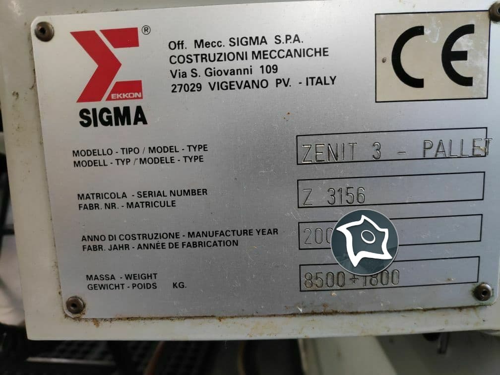 Вертикально-фрезерный станок с ЧПУ SIGMA Zenit-3P-ID16607