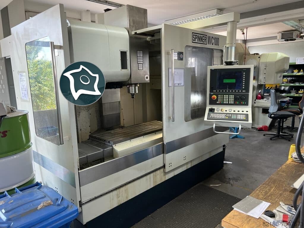 Вертикально-фрезерный станок с ЧПУ Spinner MVC 1000-ID16917