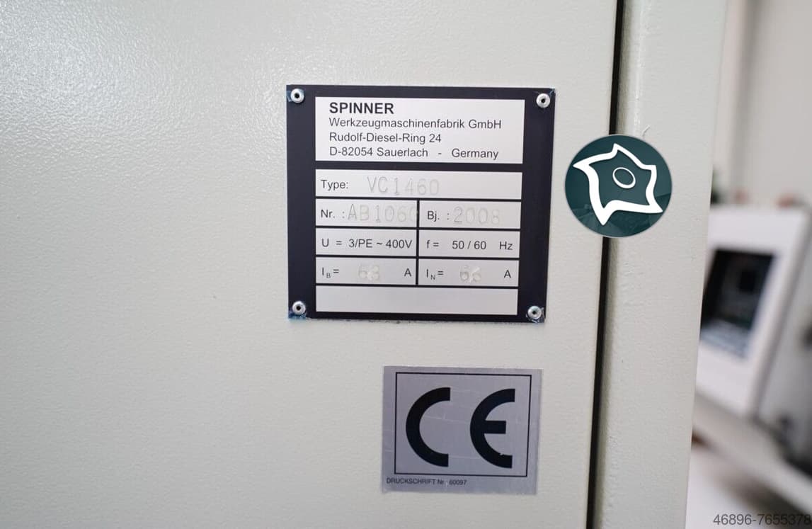Вертикально-фрезерный станок с ЧПУ SPINNER VC 1460-ID16945