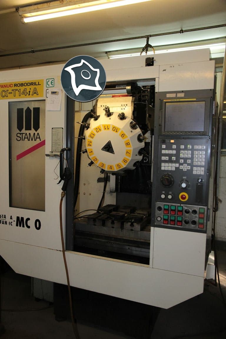 Вертикально-фрезерный станок с ЧПУ Stama MC 014-ID15865