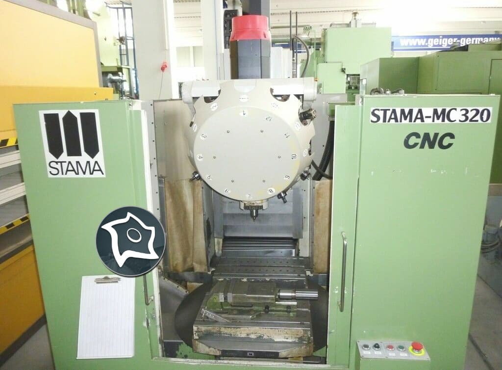Вертикально-фрезерный станок с ЧПУ STAMA MC 320-ID15134