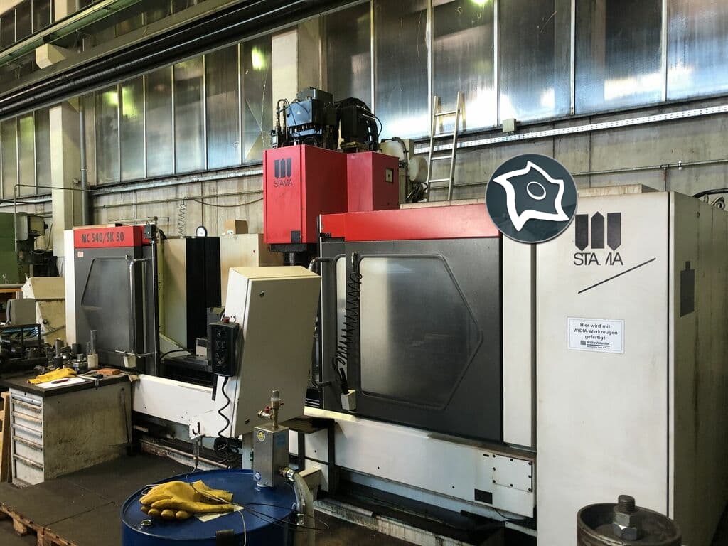 Вертикально-фрезерный станок с ЧПУ Stama MC 540 Single-ID12375