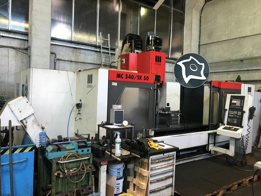 Вертикально-фрезерный станок с ЧПУ Stama MC 540 Single-ID12375