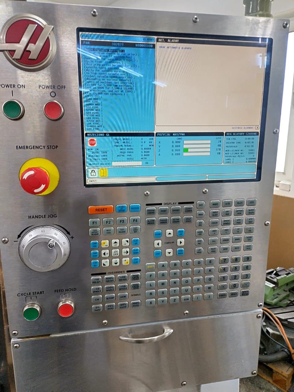Вертикальный фрезерный обрабатывающий центр с ЧПУ + 4-я ось HAAS VF-2 + HRT-160-ID18018