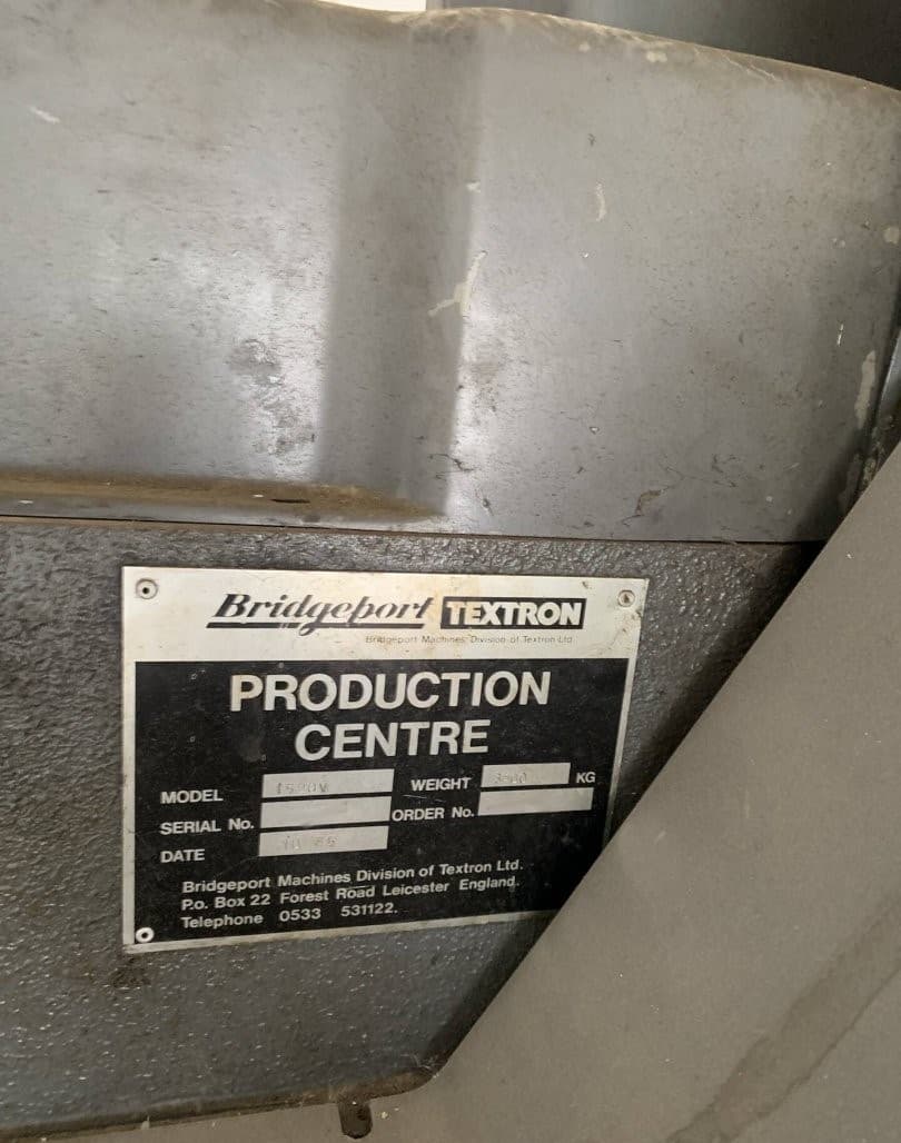 Вертикальный обрабатывающий центр Bridgeport Interact 520 I-ID17067