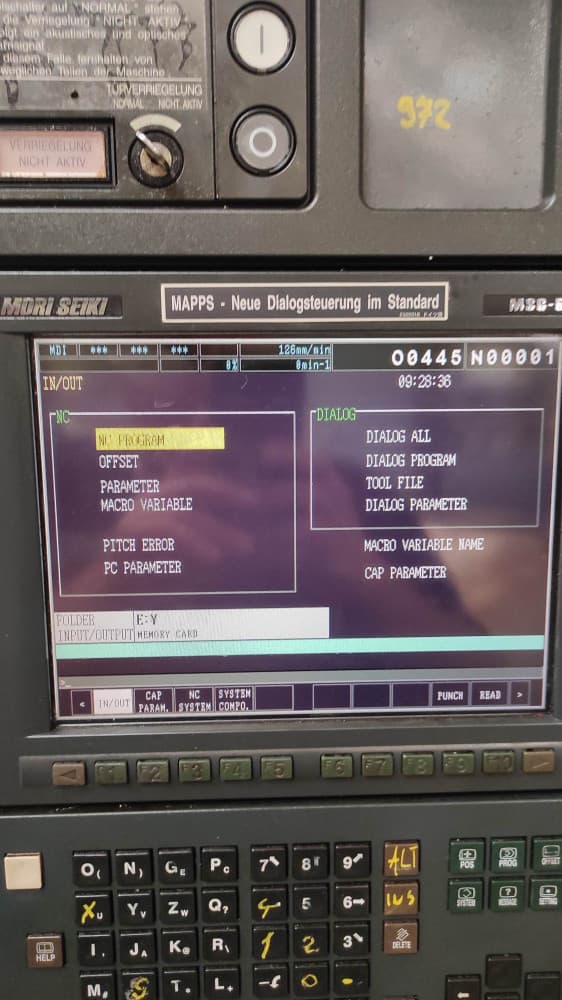 Вертикальный обрабатывающий центр MORI SEIKI - NV4000-ID17792