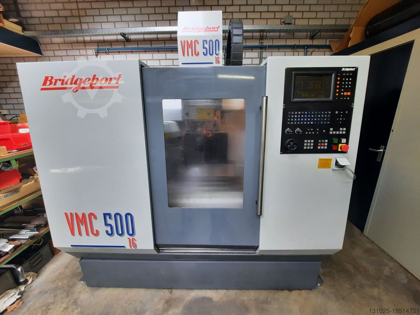 Вертикальний обробний центр з ЧПУ Bridgeport VMC 500-ID17056