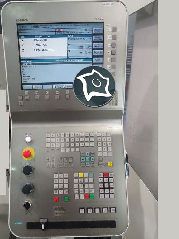 Вертикальный обрабатывающий центр с ЧПУ Deckel Maho DMC 635 V ECO-ID12545