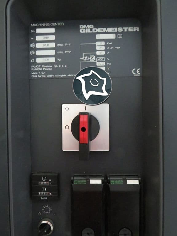 Вертикальный обрабатывающий центр с ЧПУ Deckel Maho DMC 635 V ECO-ID12545