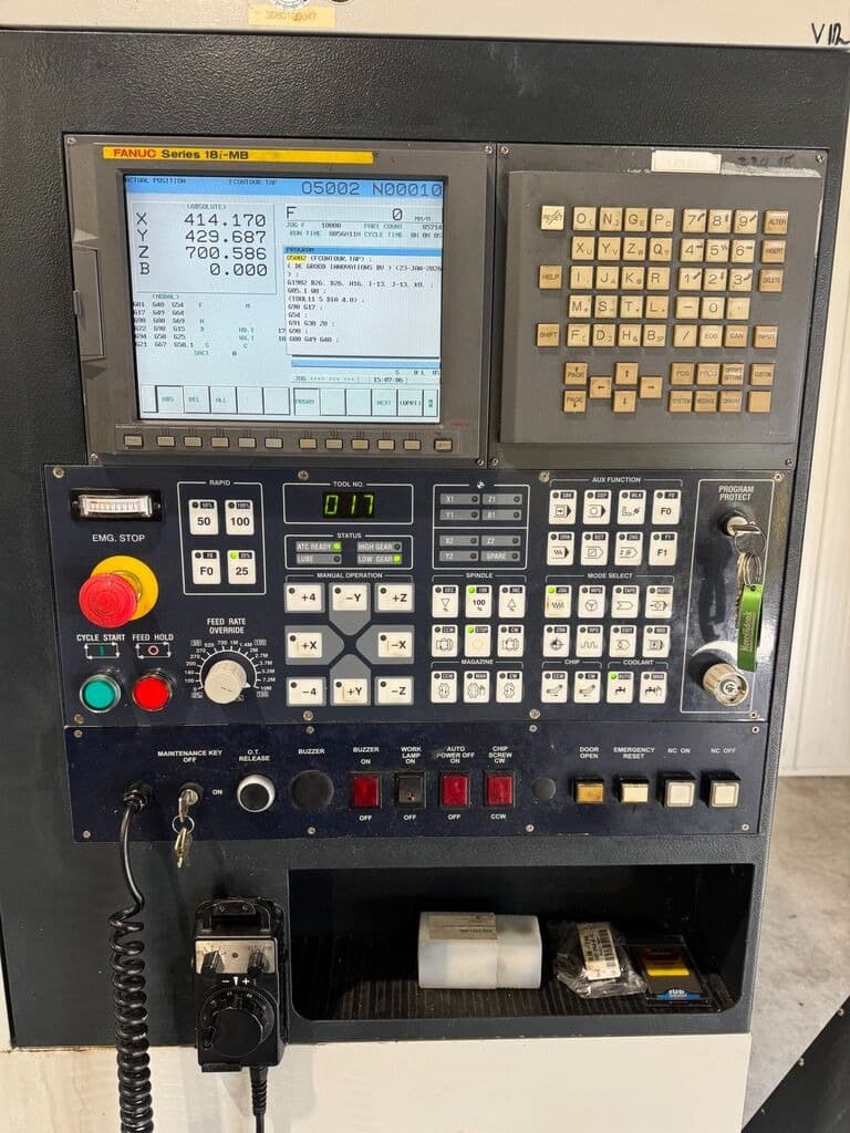 Вертикальный обрабатывающий центр с ЧПУ Feeler QM-40SA-ID17945