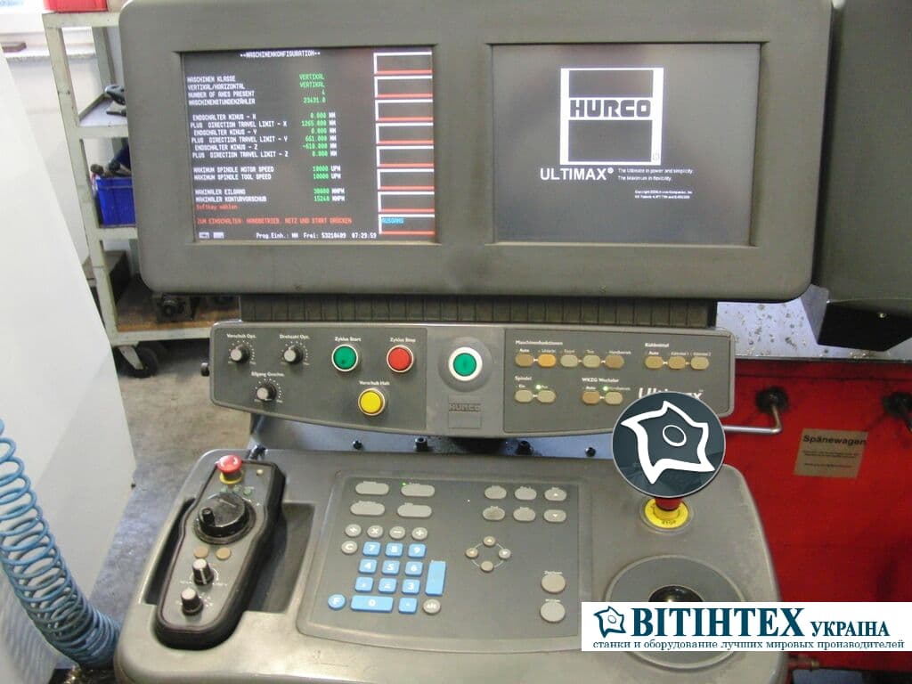 Вертикальный обрабатывающий центр с ЧПУ HURCO VMX 50-ID12948