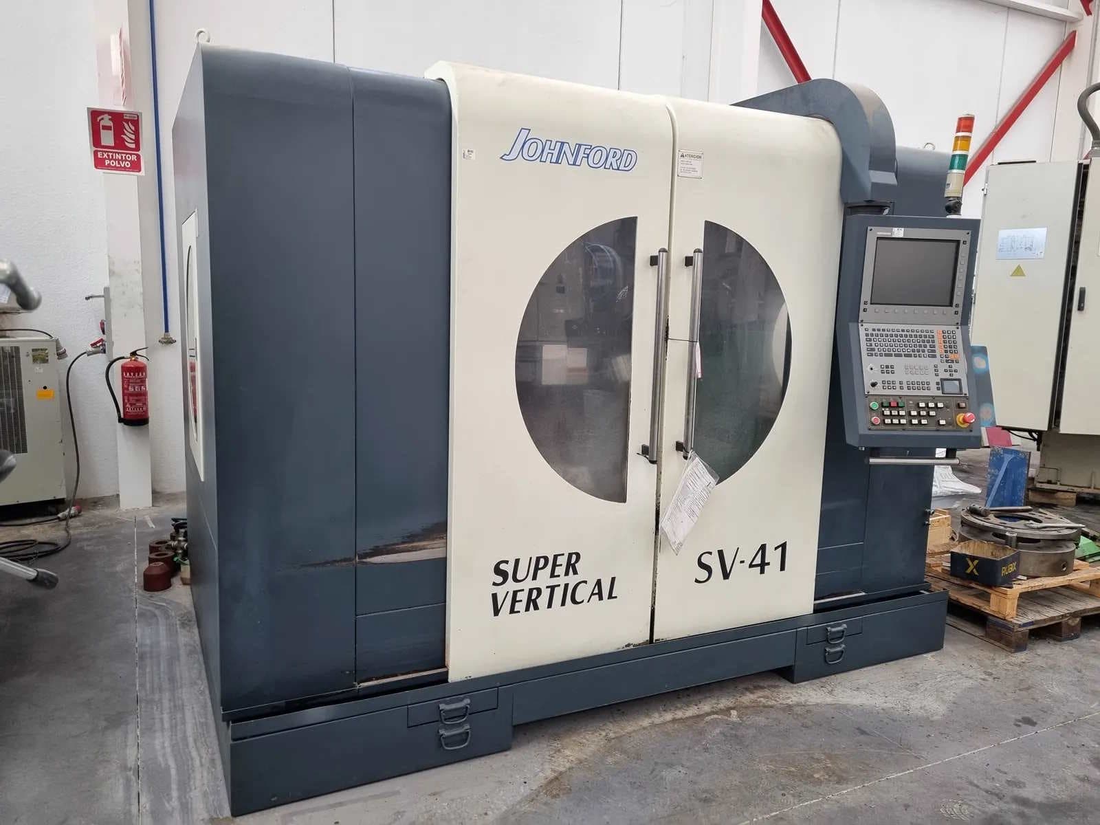 Вертикальный обрабатывающий центр с ЧПУ JOHNFORD SUPER VERTICAL SV 41 — 2007 г.-ID17320