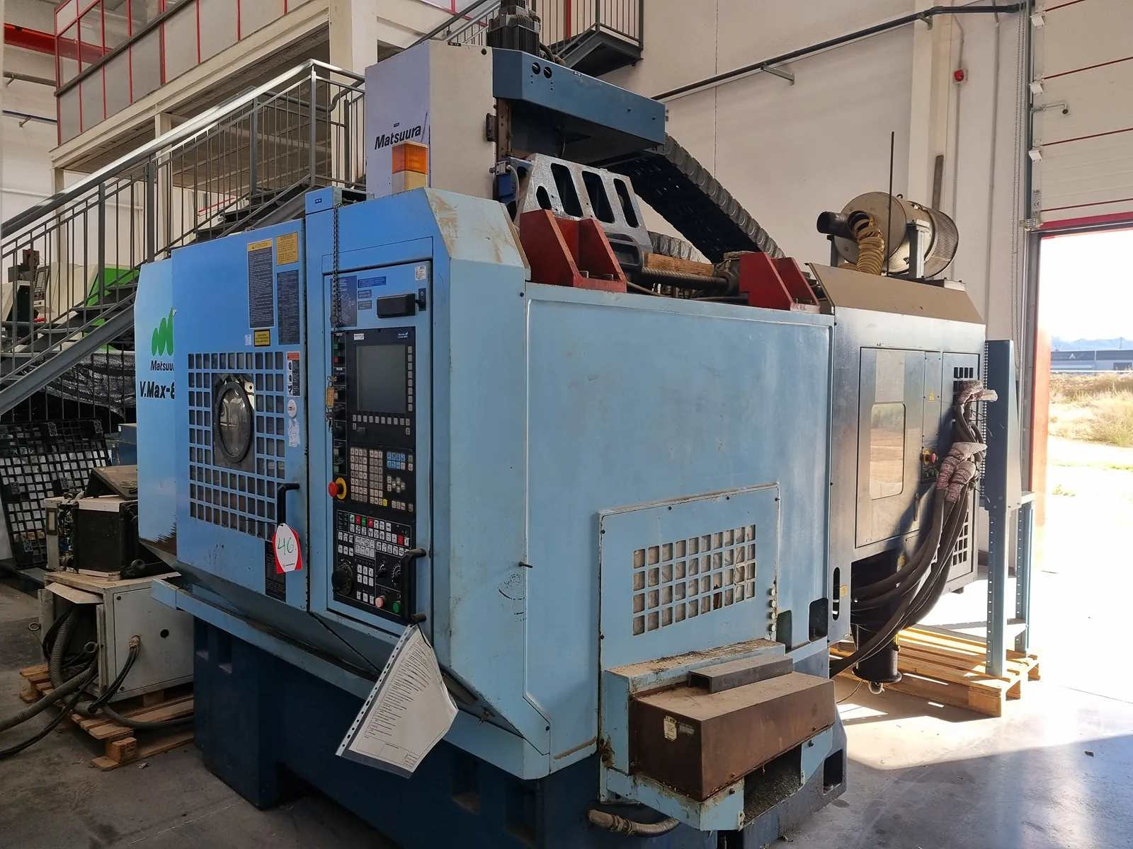 Вертикальный обрабатывающий центр с ЧПУ MATSUURA V. MAX 800 — 2002 г.-ID17318