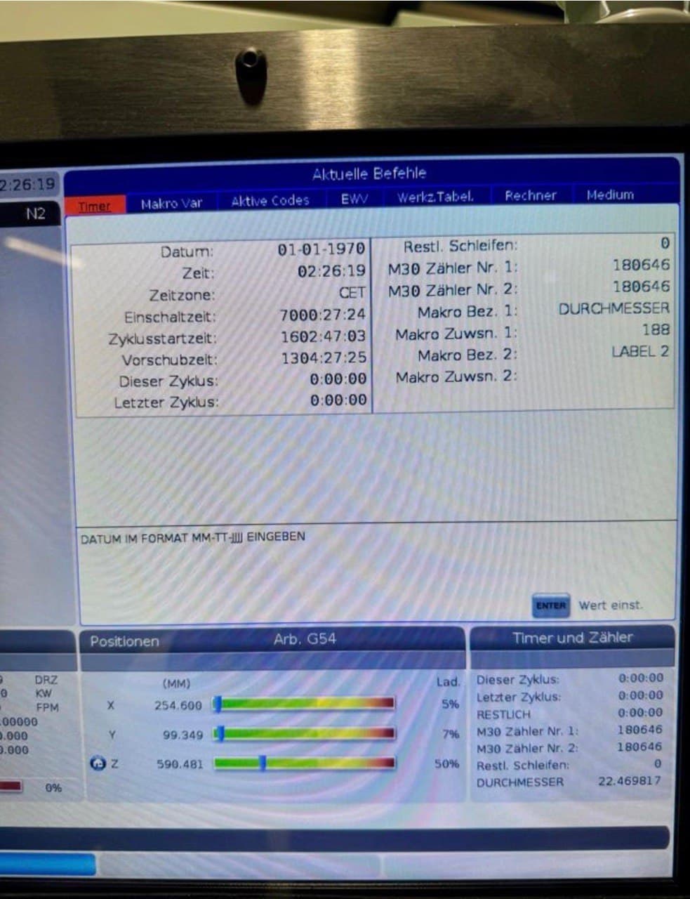 Вертикальный обрабатывающий центр с ЧПУ (с 4-й осью) HAAS VF-3-ID17868