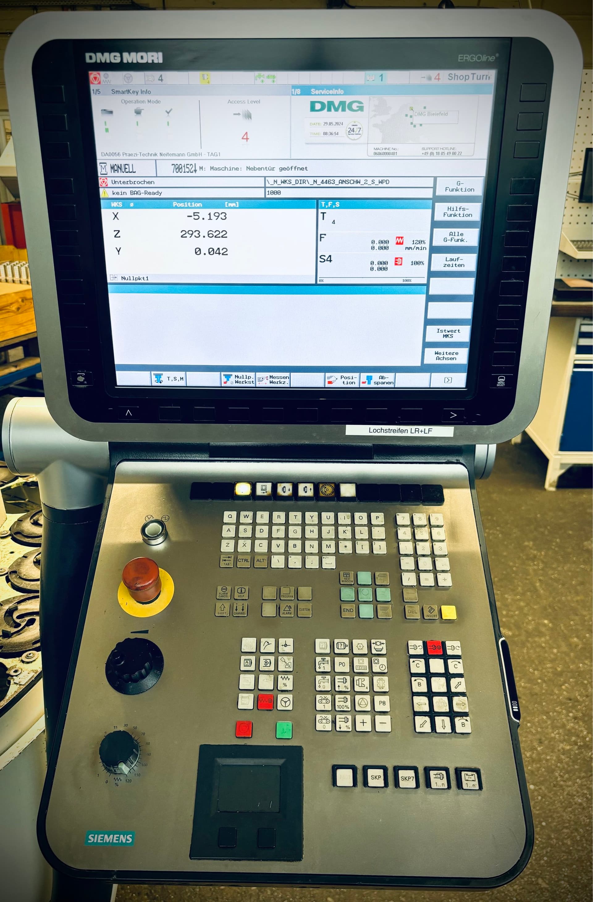 Вертикальный токарный центр с ЧПУ DMG MORI CTV 160-ID17036