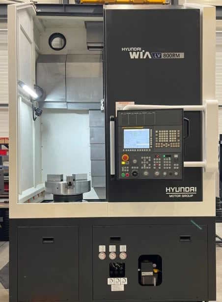 Вертикальный токарный центр с ЧПУ Hyundai Wia LV 800 RM-ID17833