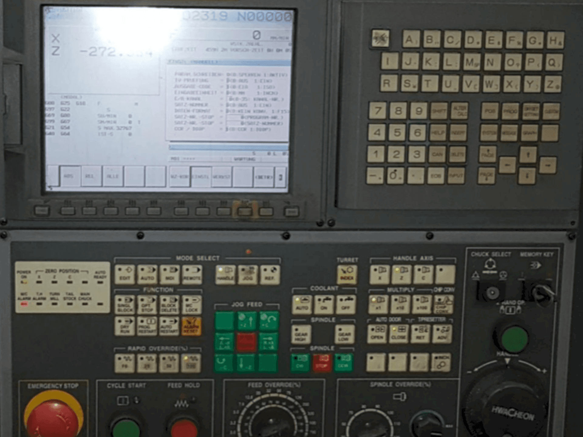 Вертикальный токарный станок HWACHEON VT550R-ID17128