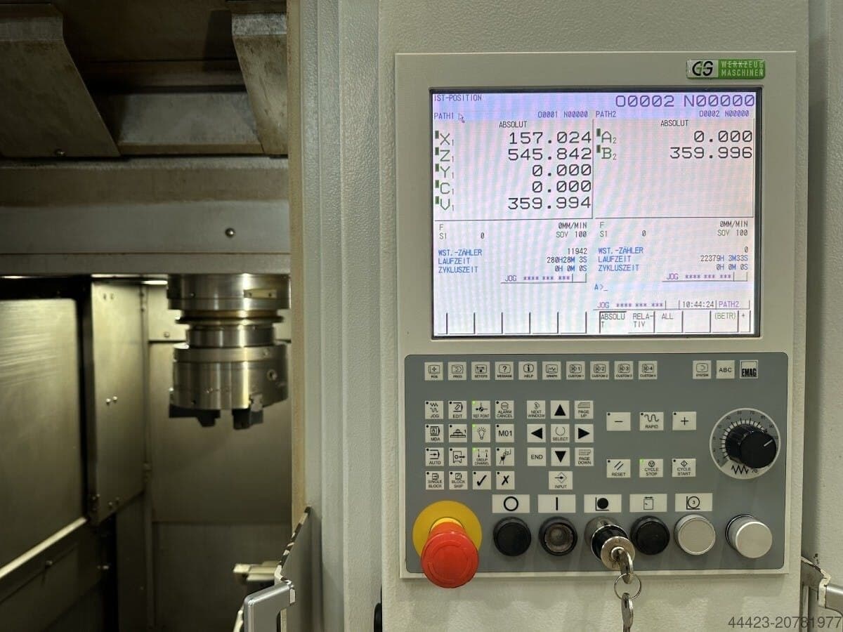 Вертикальный токарный станок с ЧПУ EMAG VL 4 - Y-ID17574