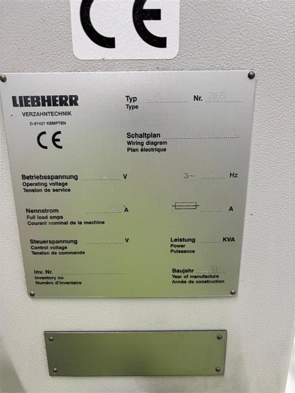 Зубодолбежный станок LIEBHERR LFS300-ID17277