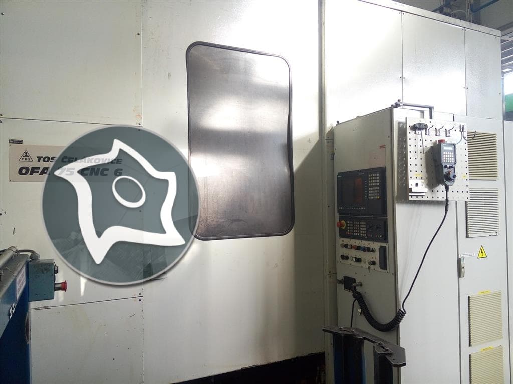 Зубофрезерный станок вертикальный с ЧПУ TOS CELAKOVICE OFA 75 CNC6-ID15569