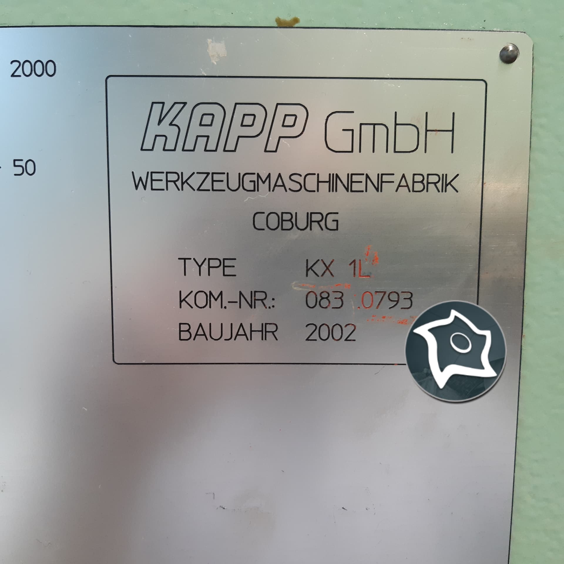 Зубошлифовальный станок с ЧПУ Kapp KX 1 L-ID14746